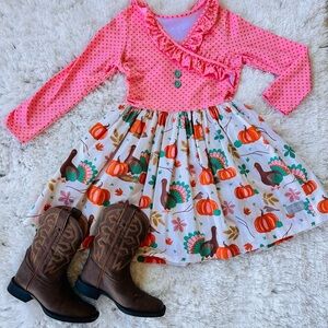 Eleanor rose pumpkin dress  🦃 🎃 🍂  + boots 👢